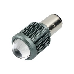 FOCO FARO DELANTERO LED CON PROYECCION BA20D 12V 10W 6500K