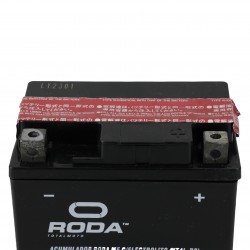 ACUMULADOR MF CON ELECTROLITO (YT4L-BS) RODA 12V 3A