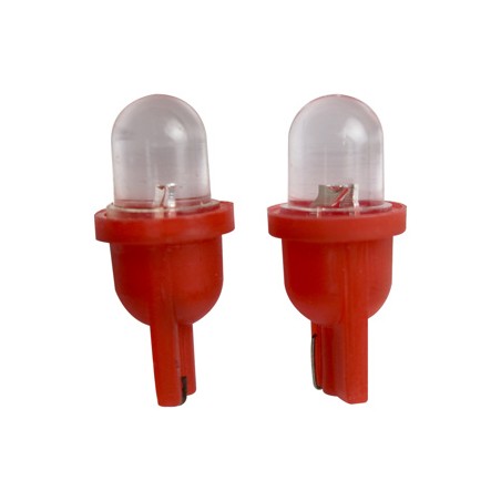 FOCO DIRECCIONAL LED ROJO/PELLIZCO 12V