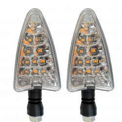 DIRECCIONAL DELANTERA/TRASERA RUNNER AMBAR LED SET 12V