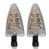 DIRECCIONAL DELANTERA/TRASERA RUNNER AMBAR LED SET 12V