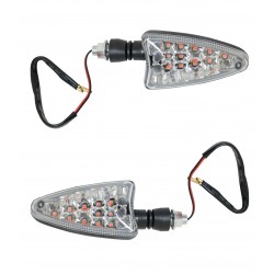 DIRECCIONAL DELANTERA/TRASERA RUNNER ROJO LED SET 12V