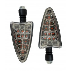 DIRECCIONAL DELANTERA/TRASERA RUNNER ROJO LED SET 12V