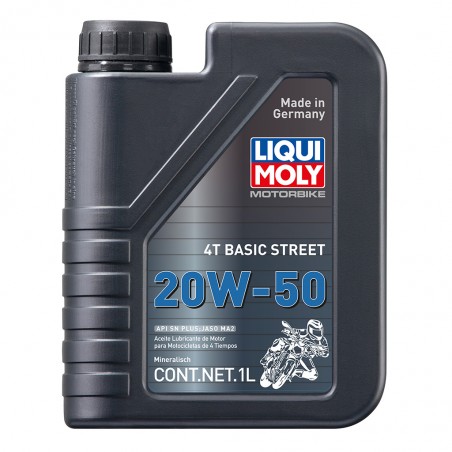 ACEITE LIQUI MOLY 4T BASIC STREET