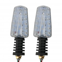 DIRECCIONALES FLECHA LED MANGO FLEXIBLE SET UNIVERSAL 12V